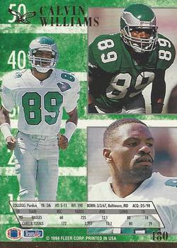 1994 Ultra #480 Calvin Williams Back