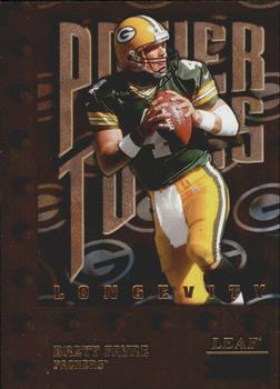 1998 Leaf Rookies & Stars - Longevity #241 Brett Favre Front