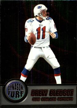 1998 Pacific - Dynagon Turf #11 Drew Bledsoe Front