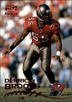 1998 Pacific Paramount - Red #226 Derrick Brooks Front