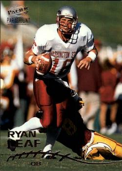 1998 Pacific Paramount - Silver #222 Ryan Leaf Front