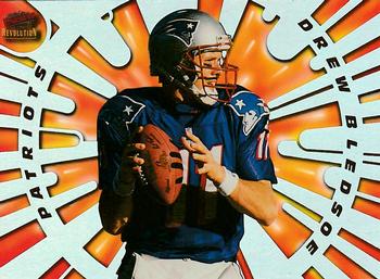 1998 Pacific Revolution - Rookies and Stars #19 Drew Bledsoe Front