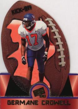 1998 Press Pass - Kick-Off #KO12 Germane Crowell Front