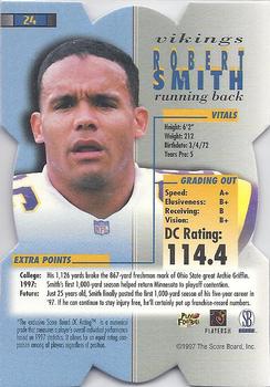 1998 Pro Line DC III #24 Robert Smith Back