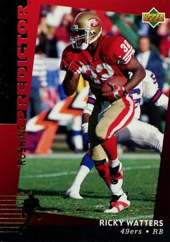 1994 Upper Deck - Predictors: League Leaders #RP19 Ricky Watters Front