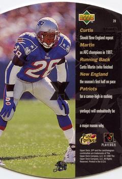 1998 SPx - Bronze #28 Curtis Martin Back