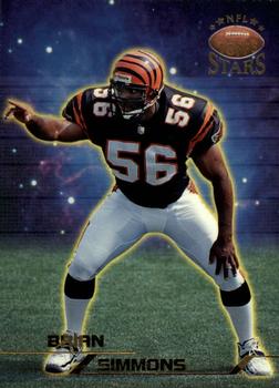 1998 Topps Stars - Gold Star #77 Brian Simmons Front