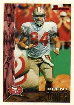 1995 Bowman #86 Brent Jones Front