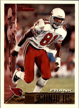 1995 Bowman #92 Frank Sanders Front