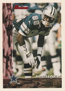 1995 Bowman #257 Michael Irvin Front