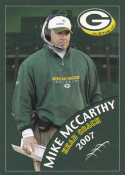2007 Green Bay Packers Police - Shawano County Sheriff's Office #2 Mike McCarthy Front
