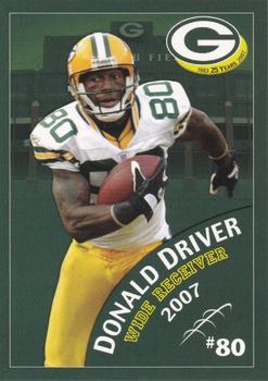 2007 Green Bay Packers Police - Shawano County Sheriff's Office #5 Donald Driver Front