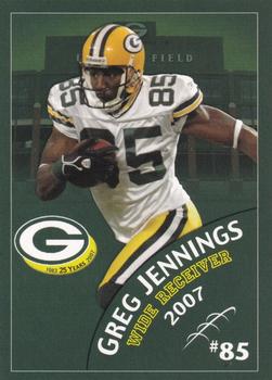 2007 Green Bay Packers Police - Shawano County Sheriff's Office #6 Greg Jennings Front