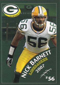 2007 Green Bay Packers Police - Shawano County Sheriff's Office #17 Nick Barnett Front