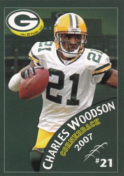 2007 Green Bay Packers Police - Shawano County Sheriff's Office #19 Charles Woodson Front