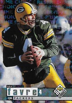 1998 UD Choice - Prime Choice Reserve #64 Brett Favre Front
