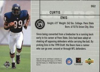 1998 Upper Deck - Define the Game #DG2 Curtis Enis Back