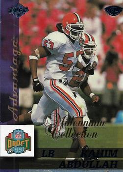 1999 Collector's Edge Advantage - Millennium Collection Blue #151 Rahim Abdullah Front