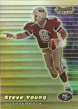 1999 Bowman's Best - Refractors #75 Steve Young Front