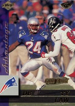 1999 Collector's Edge Advantage - Gold Ingot #99 Ty Law Front