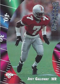 1995 Collector's Edge - Rookies #17 Joey Galloway Front