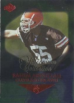 1999 Collector's Edge First Place - Millennium Collection Red #159 Rahim Abdullah Front