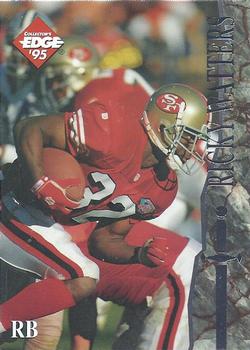 1995 Collector's Edge Excalibur #141 Ricky Watters Front