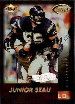 1999 Collector's Edge Fury - Galvanized Previews #121 Junior Seau Front