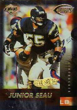 1999 Collector's Edge Fury - Gold Ingot #121 Junior Seau Front