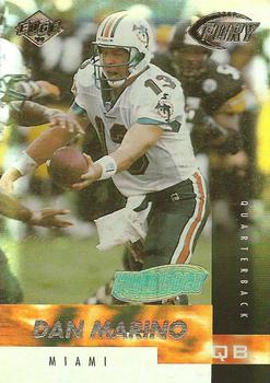 1999 Collector's Edge Fury - HoloGold #90 Dan Marino Front