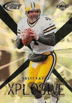 1999 Collector's Edge Fury - Xplosive #8 Brett Favre Front