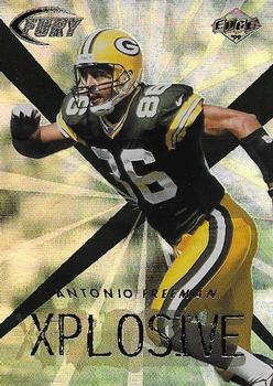 1999 Collector's Edge Fury - Xplosive #9 Antonio Freeman Front