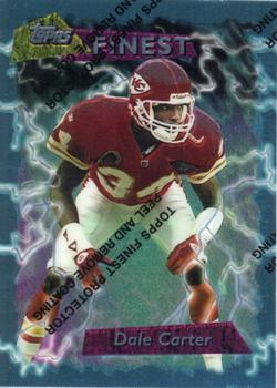 1995 Finest #182 Dale Carter Front