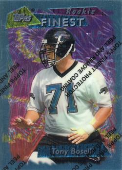 1995 Finest #189 Tony Boselli Front