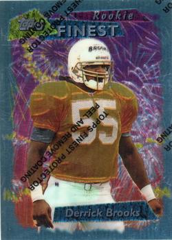1995 Finest #193 Derrick Brooks Front