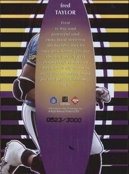 1999 Collector's Edge Masters - Majestic #M15 Fred Taylor Back