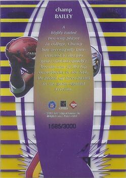 1999 Collector's Edge Masters - Majestic #M28 Champ Bailey Back