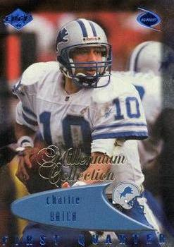 1999 Collector's Edge Odyssey - Millennium Collection Blue #53 Charlie Batch Front