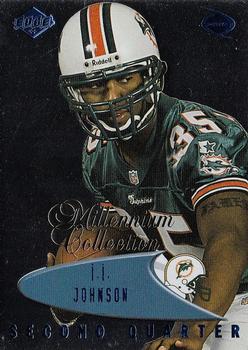 1999 Collector's Edge Odyssey - Millennium Collection Blue #160 J.J. Johnson Front