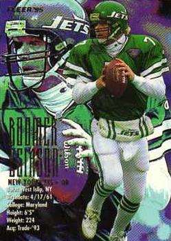 1995 Fleer #289 Boomer Esiason Front