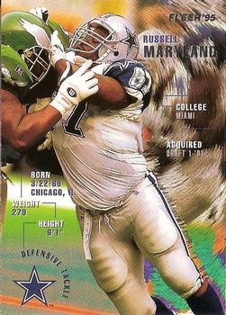 1995 Fleer #96 Russell Maryland Front