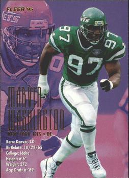 1995 Fleer #298 Marvin Washington Front