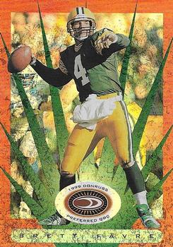 1999 Donruss Preferred QBC - Power #14 Brett Favre Front