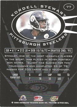 1999 Donruss Preferred QBC - Power #77 Kordell Stewart Back