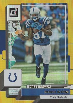 2022 Donruss - Premium Press Proof #51 Reggie Wayne Front