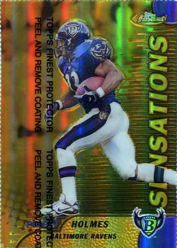 1999 Finest - Gold Refractors #145 Priest Holmes Front