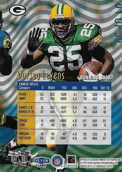 1999 Flair Showcase - Legacy Collection #69L Dorsey Levens Back