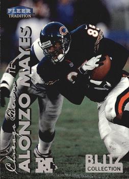 1999 Fleer Tradition - Blitz Collection #134BC Alonzo Mayes Front