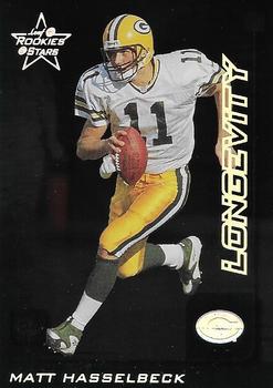 1999 Leaf Rookies & Stars - Longevity #81 Matt Hasselbeck Front