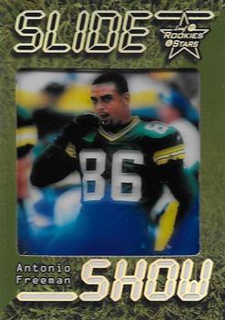 1999 Leaf Rookies & Stars - SlideShow Green #SS-33 Antonio Freeman Front
